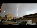 26 Minutes Of Heavy Thunderstorms And Rain Madinah Saudi Arabia
