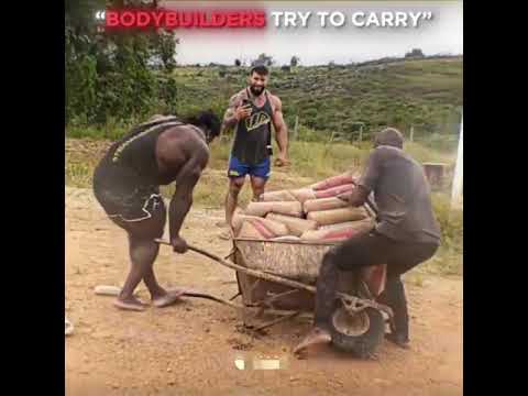 Bodybuilders vs. Construction Worker: Strength vs. Technique! (500kg Challenge) #peopleareawesome