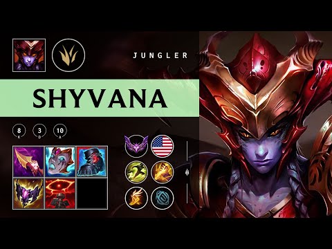 Shyvana Jungle vs Graves - NA Master Patch 25.24