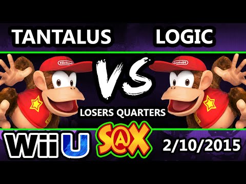 S@X - VGBC | Tantalus (Diddy Kong) vs. VGBC | Logic (Diddy) SSB4 LQ - Smash 4 - Smash Wii U