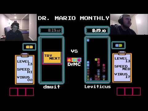 DrMC Speed Monthly January 2021 - dmwit vs. Leviticus - Semifinals