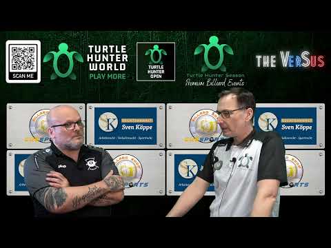 Turtle Hunter Open - Uwe Schmidt  VS the Turtle Holger Vier 9 Ball Plus 5