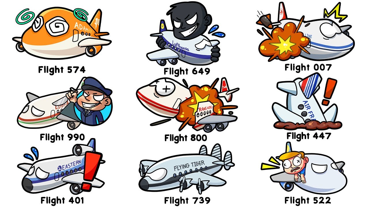 Every Mysterious Aviation Accident Explored in 13 Minutes