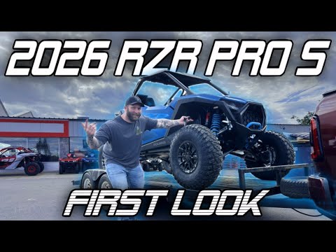 WE PICKED UP THE NEW 2026 RZR PRO S! First Look & Reactions