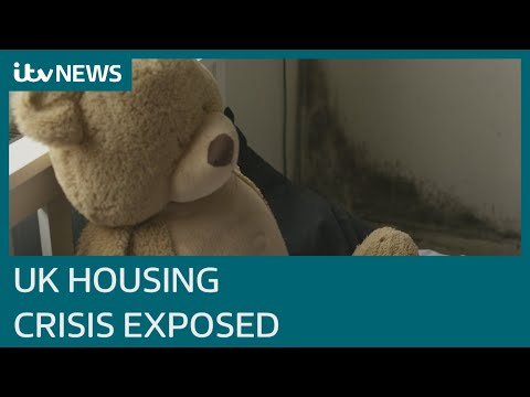 UK's housing crisis exposed as girl, 7, sleeps in tent to avoid mould | ITV News