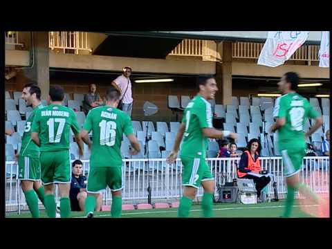 Gol de Yuri (0-1) en el FC Barcelona B - SD Ponferradina Jornada 5
