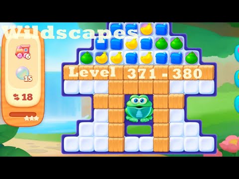 Wildscapes Level 371- 380 HD Walkthrough | Gameplay | 3 - match game | ios | android | pc | app