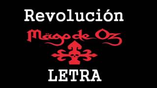 Mago de oz revolución con letra
