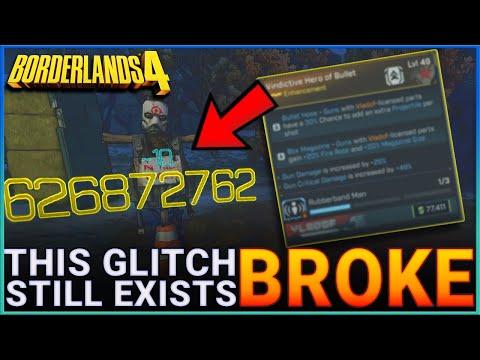 THIS INFINITE DAMAGE GLITCH STILL EXISTS AFTER PATCH - Borderlands 4 Flamethrower Bullet Hose