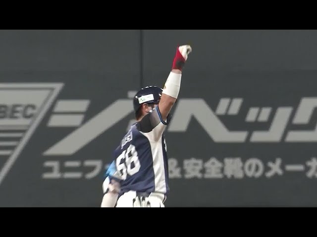 【8回表】ライオンズ・岸潤一郎 タイムリー2ベースヒットを放ち点差を2点に詰める!! 2022年5月20日 北海道日本ハムファイターズ 対 埼玉西武ライオンズ