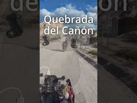 🏍️ Quebrada del Cañon, Monumento Natural Angastaco, provincia de Salta