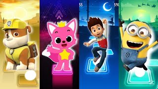 Paw Patrol  - Rayder- Ping Pong - Minions Tiles Hop Edm Rush