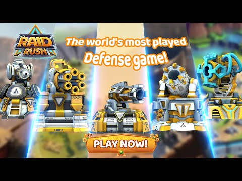 RAID RUSH - Most Unique TD Game   #towerdefense #strategygames - YouTube