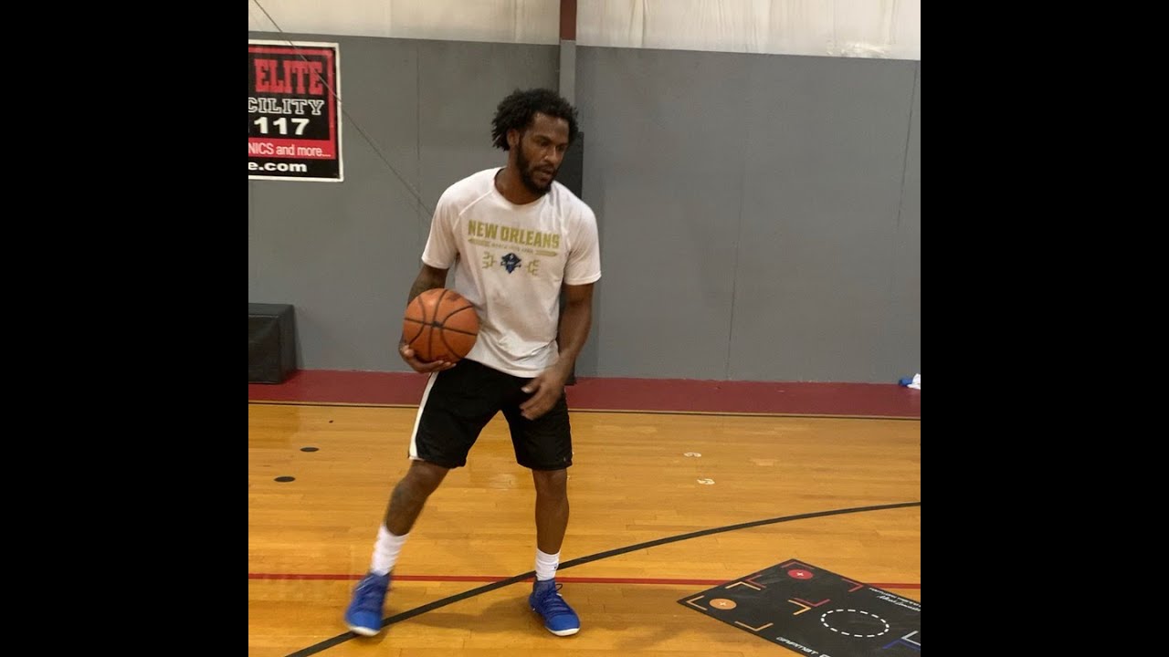 Jorge Rosa 6’3 SG Overseas Pro Hooper training with Nate Steineck Basketball