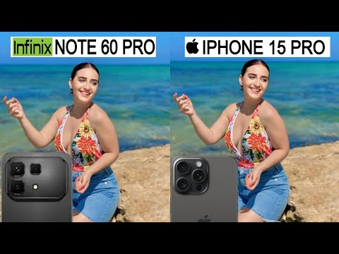Infinix Note 60 Pro VS iphone 15 pro Max Camera test Comparison