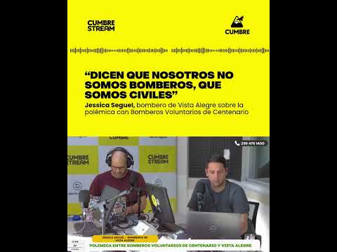 Polémica entre bomberos de Centenario y Vista Alegre por la jurisdicción