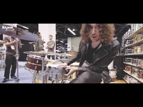 NAMM SHOW '17 | Q Drum Co. 14x7" Aluminium Snare w/ Ilan Rubin