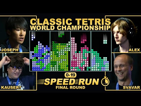 First to 19 Speedrun Final Round - TETRIS RACE!