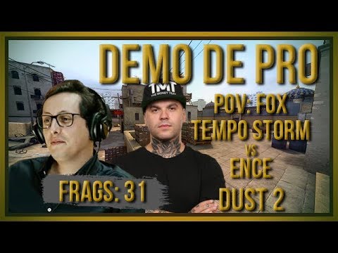 [PT] zorlaK Analisa: PoV FOX - TEMPO STORM vs ENCE - DUST 2 [Demo de Pro]