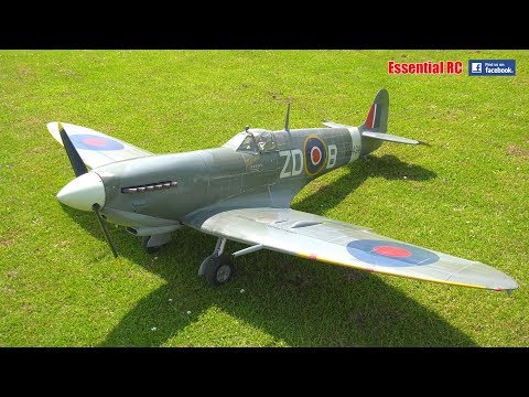 SUPER SCALE RC Spitfire and Grumman F6F Hellcat