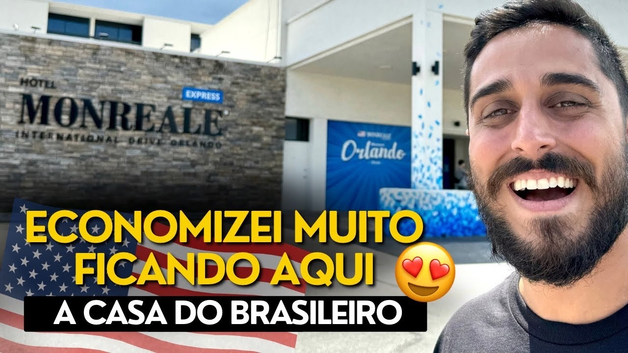 HOTEL MONREALE NA DISNEY ORLANDO - Hospedagem barata, boa localização, atendimento em Português