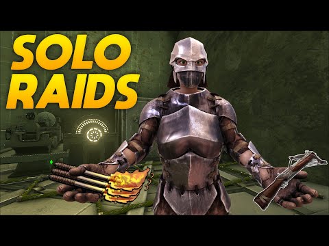 SOLO Raiding Hidden Base Locations On DAY 1 For Insane Profit - ARK