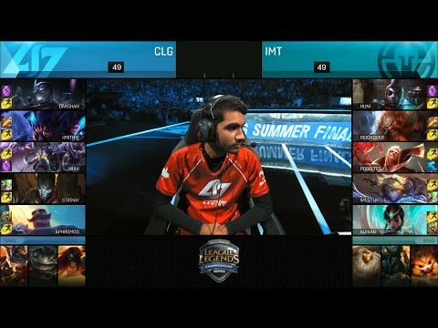 IMT vs CLG Game 3 Highlights  IMMORTALS vs COUNTER LOGIC GAMING NA LCS PLAYOFF 3rd PLACE Summer 2016