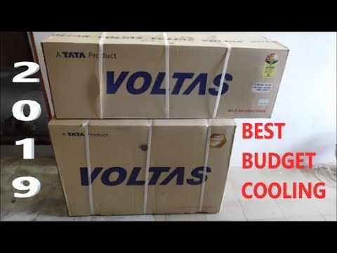 Voltas split air conditioner 183 dzz unboxing & review after...