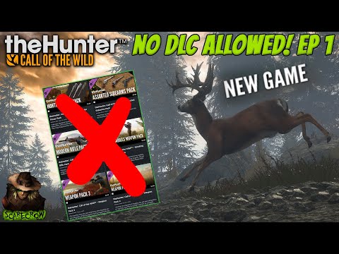 I Clicked NEW GAME And Started A NO DLC PLAYTHROUGH! Call of the wild NO DLC Episode 1