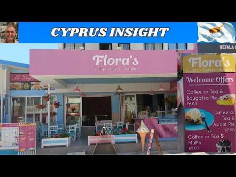 Flora's Gelato, Coffee & Deserts - Treat Yourself in Protaras Cyprus.