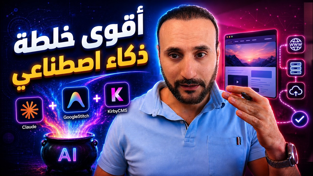 الوصفة السحرية لبناء المواقع بالذكاء الاصطناعي