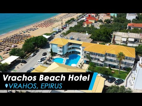 Vrachos Beach Hotel, private accommodation in city Vrahos, Greece - Video