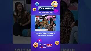 Download lagu TERSIPU MALU! Ayu Ting Ting Salting Kedatangan Shaheer  PESBUKERS ANTV #shorts mp3