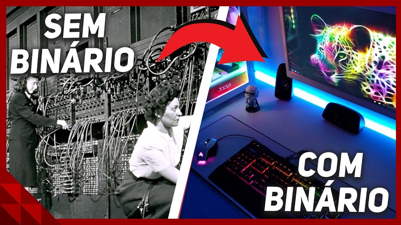 Por que seu PC só entende 0 e 1? A História SECRETA do Binário 🤫