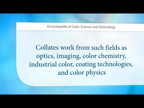 Encyclopedia of Color Science and Technology