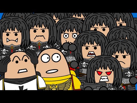 Brides of The Emperor aka Sisters of battle during the Apostasy (40k meme)