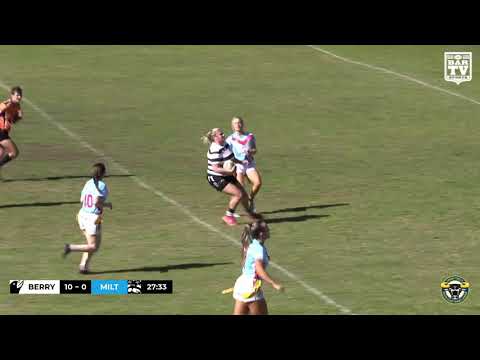 2019 Group 7 LLT Division 1 Round 16 Highlights - Berry-Shoalhaven Heads vs Milton-Ulladulla