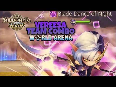 Vereesa Team Combo in World Arena Ep. 2 - Summoners War