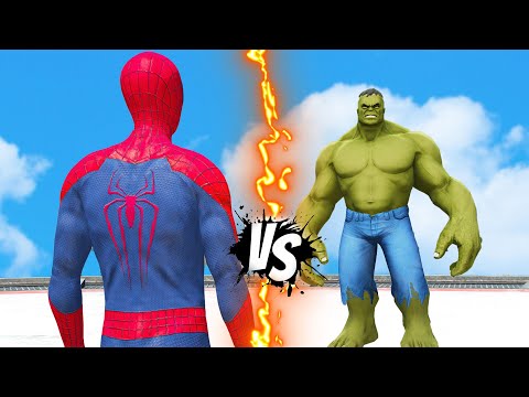 Amazing Spiderman vs. Classic Hulk | EPIC BATTLE