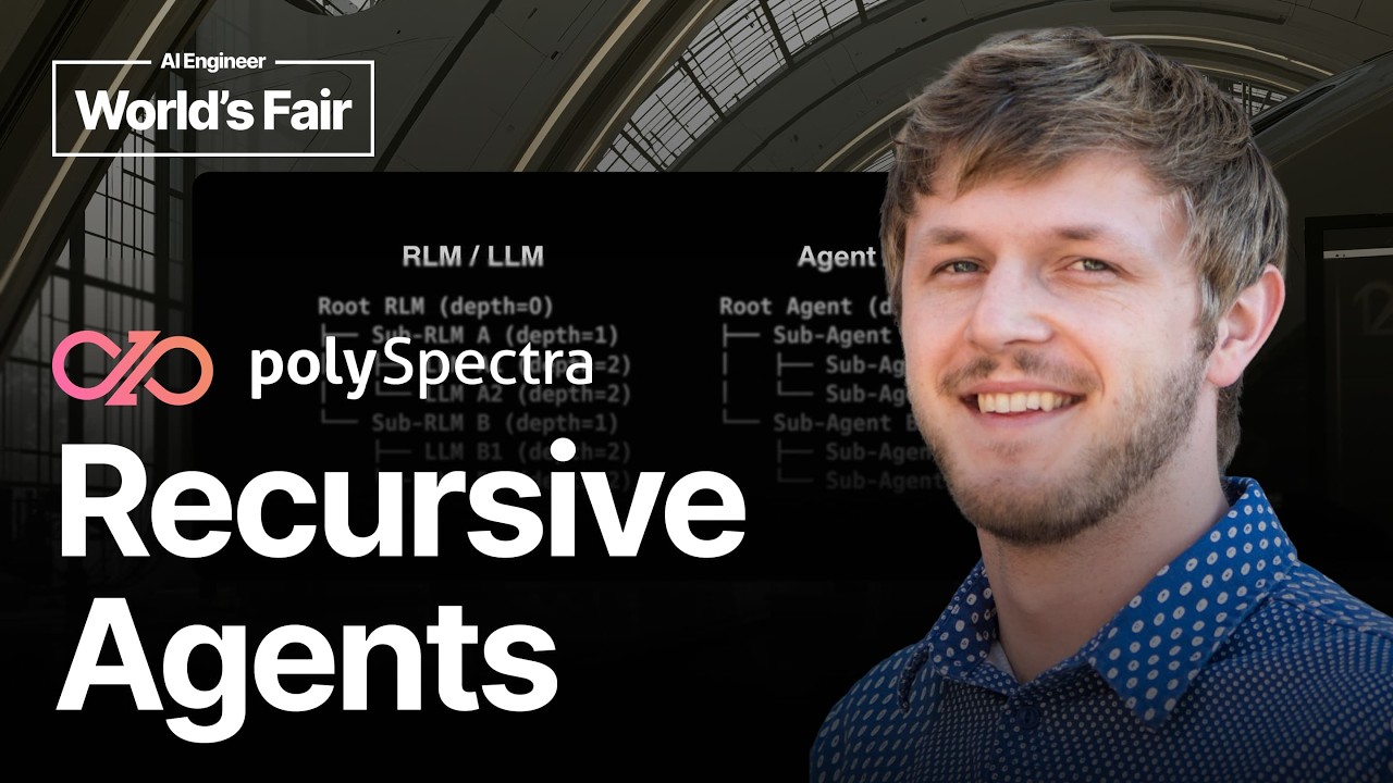 Raymond Weitekamp on Recursive Coding Agents - AI Engineer