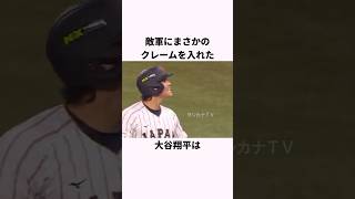 「敵軍にまさかのクレームを入れた」大谷翔平に関する雑学 #ショート #野球 #大谷翔平 #wbc
