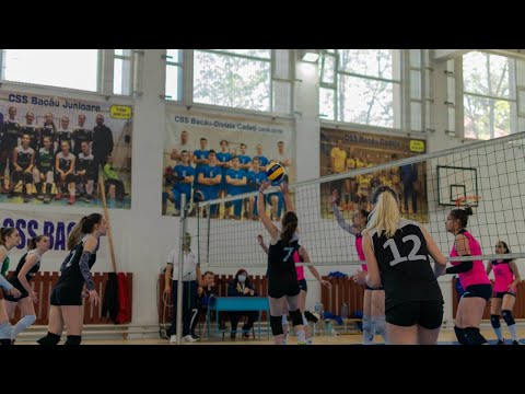 Campionatul național de junioare volei: CSȘ Bacău -  CSS LPS Piatra Neamț