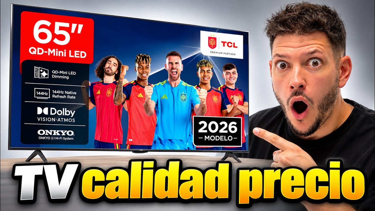 Una Tv con CALIDAD/PRECIO 4K BRUTAL! TCL T8D MiniLed