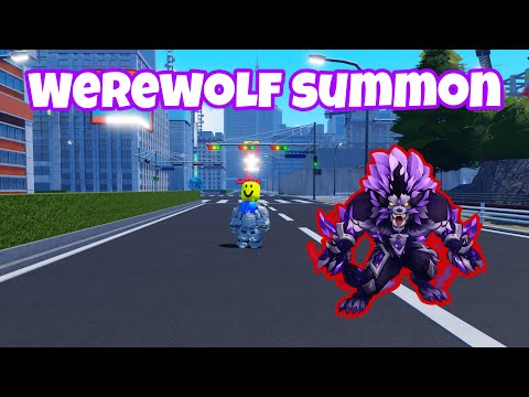 NEW WEREWOLF UPDATE IN SOLO HUNTERS ROBLOX!!