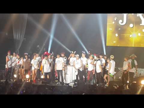 141213 JYPNinBKK encore [KW focus] + surprise HBD PD nim