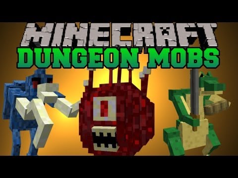 PopularMMOs - Minecraft Mod Showcase - Dungeon Mobs Mod - Mod Review