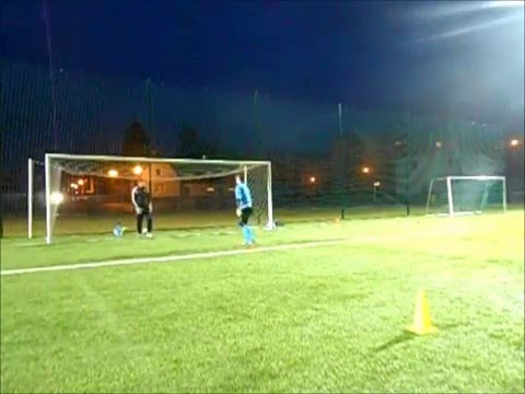 Trening bramkarski-Goalkeeper training Mks Mosir Opole(Winter Camp)