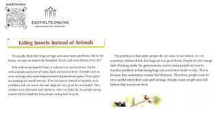 Debating Challenge 1 | Unit 2_1 | Eating Insects Instead of Animals?