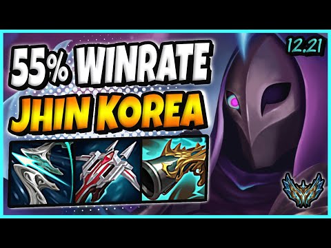 Jhin vs Varus ADC / KR Challenger / Patch 12.21 / Season 12 [ 11 / 0 / 14 ] 💥