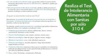 Test de Intolerancia Alimentaria de Sanitas Ventas